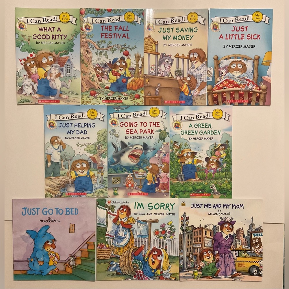 Little Critter I Can Read! Series 10 Picture Books by Mercer Mayer Paperback